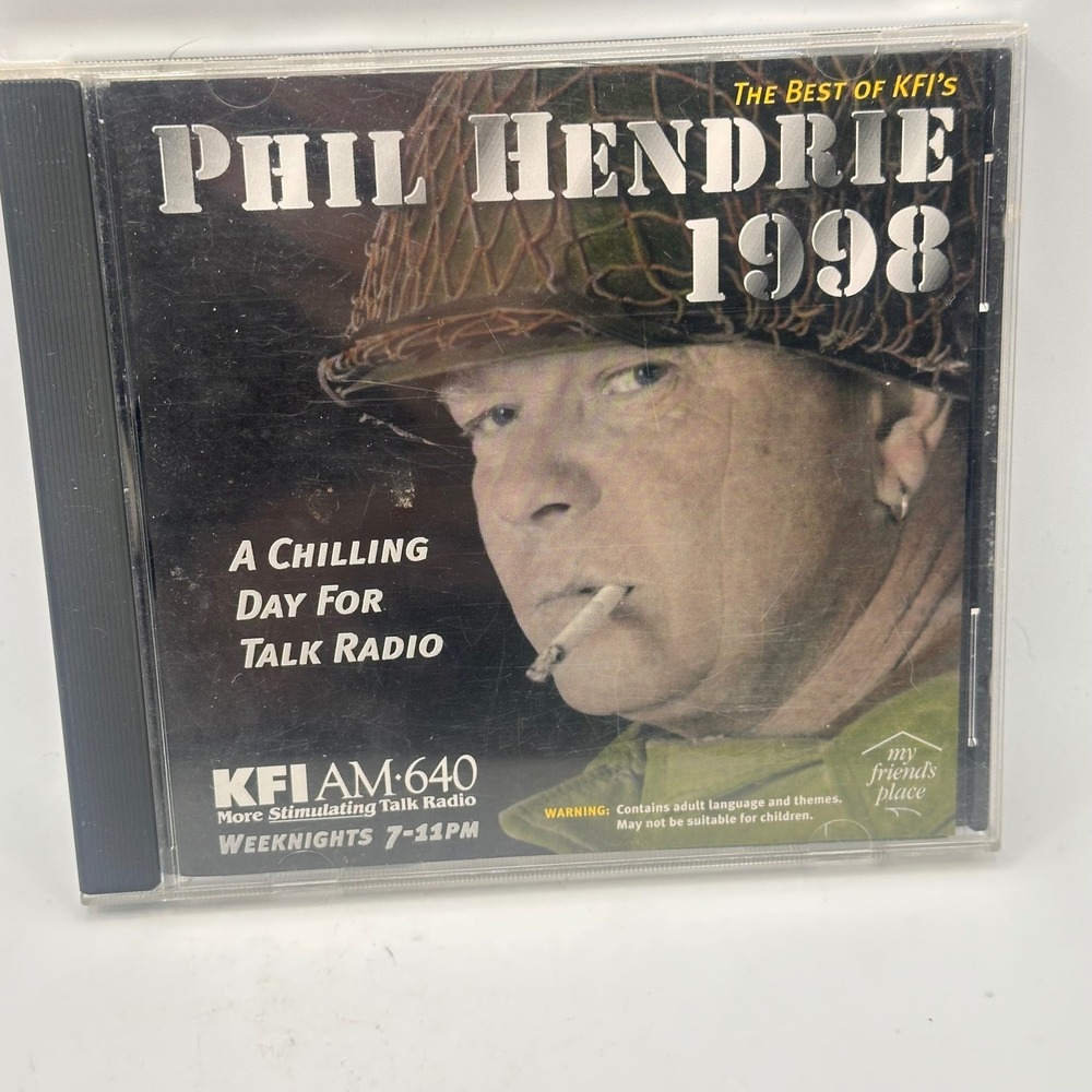 The Best of KFI Phil Hendrie 1998 CD Talk Radio Comedy KFI AM 640 Matt Groening